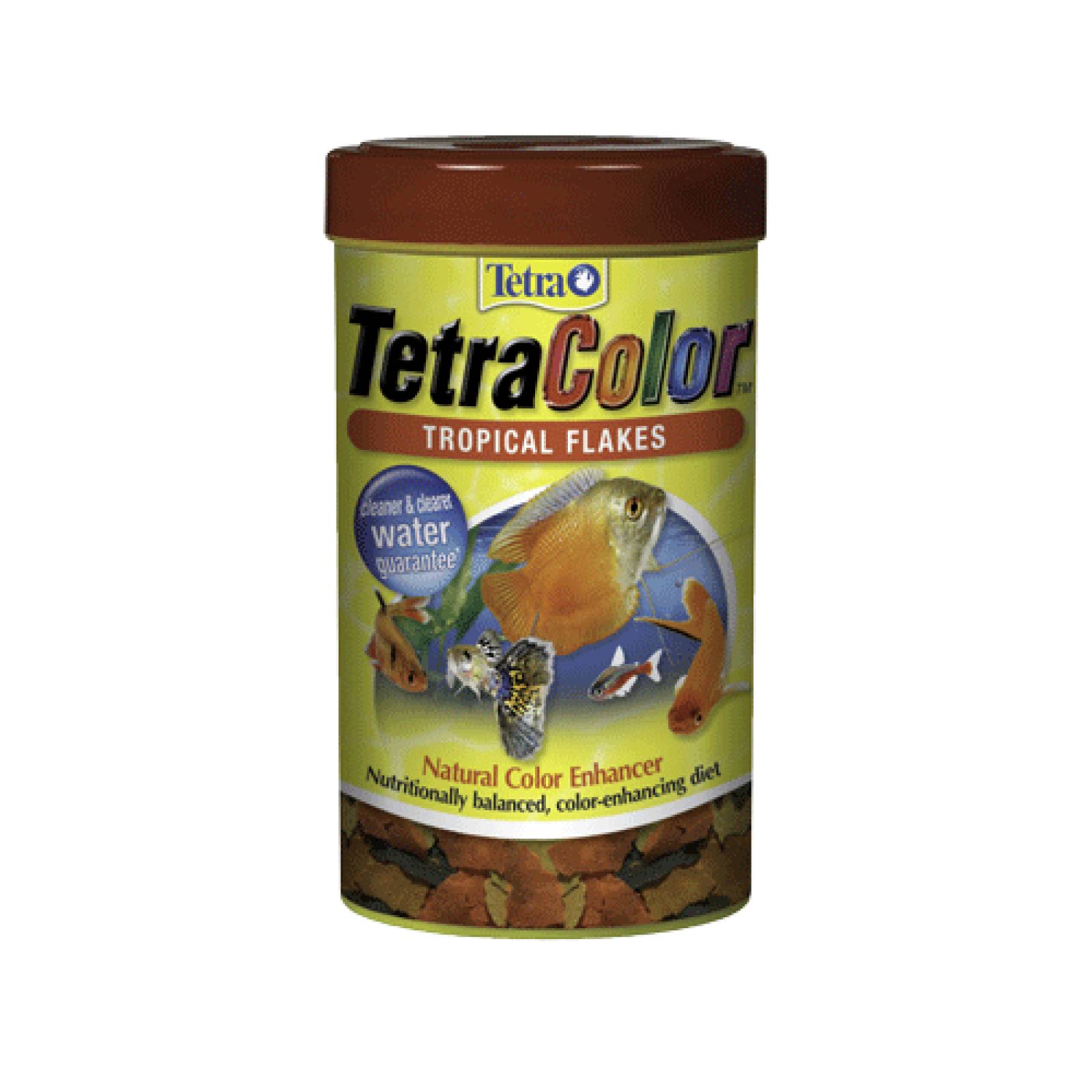 Alimento Hojuela Peces TETRACOLOR TROPICAL FLAKES 62gr Tetra