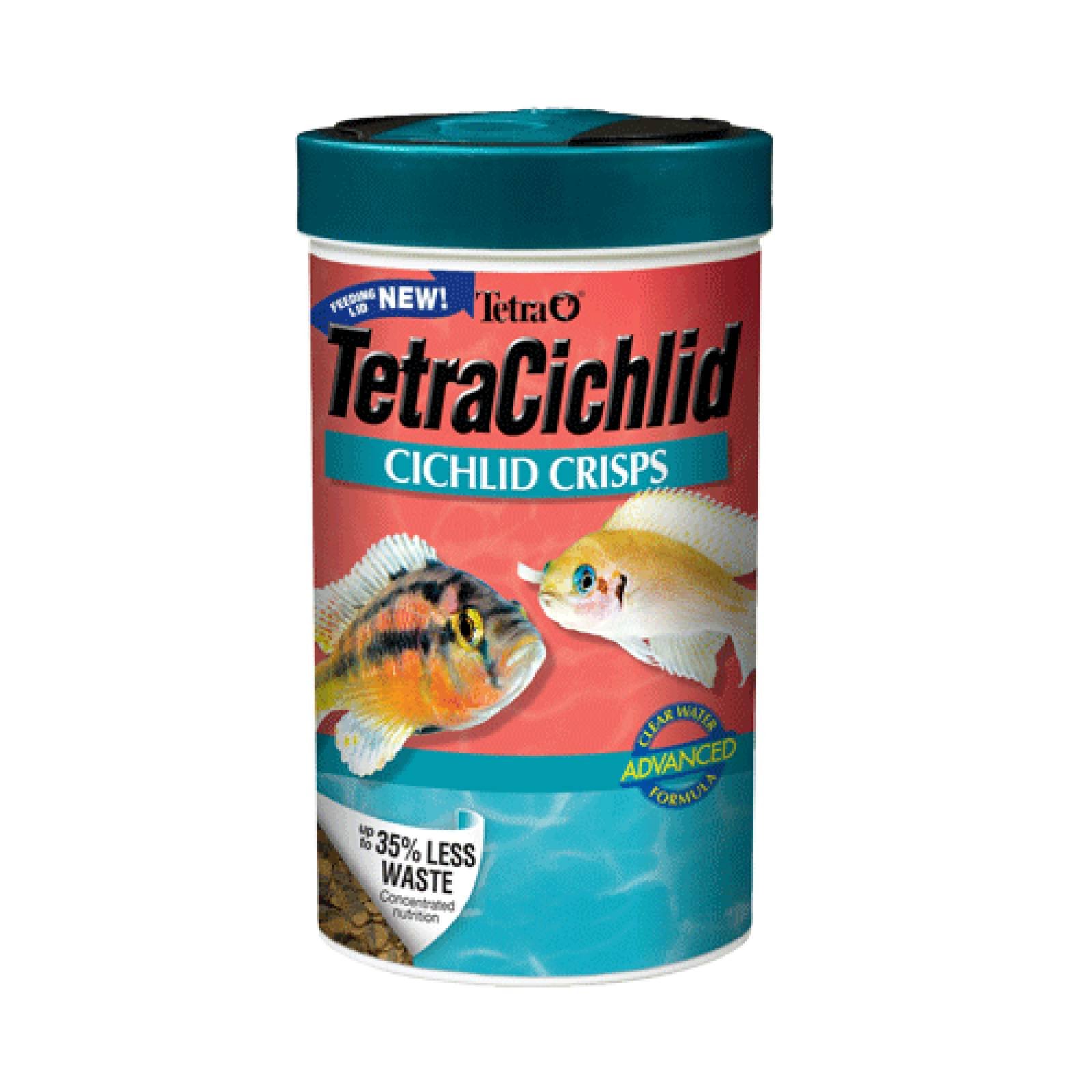 Alimento Pez Cíclido TETRACICHLID CRISP Color 93gr Tetra