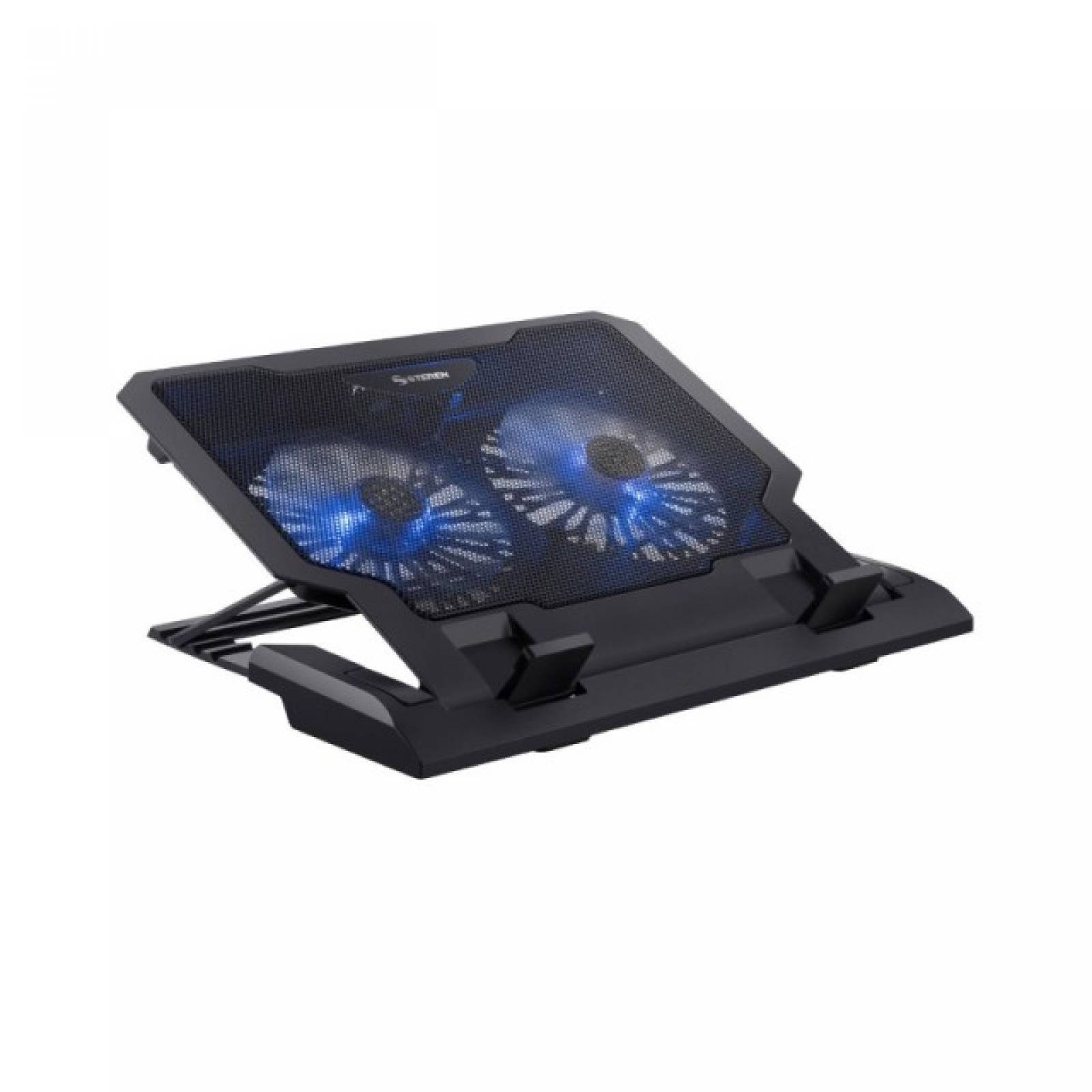 Base Enfriamiento Laptop Doble Ventilador Ajustable Steren