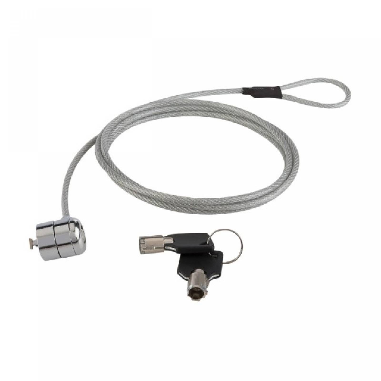 Candado Seguridad Laptop Llave 1.8m  Cable Acero Steren