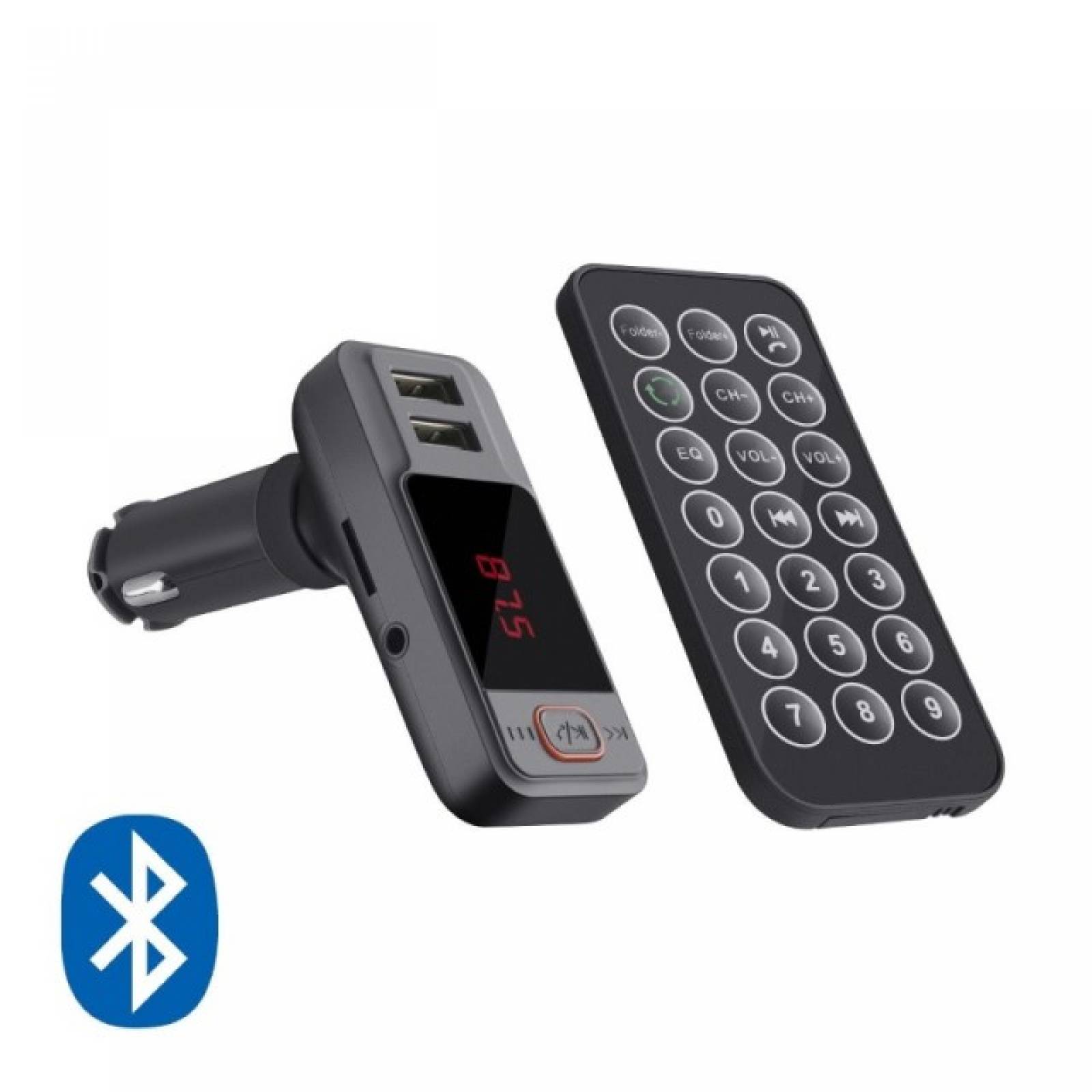 Transmisor Estereo Bluetooth Audio Fm Mp3 Cargador Steren