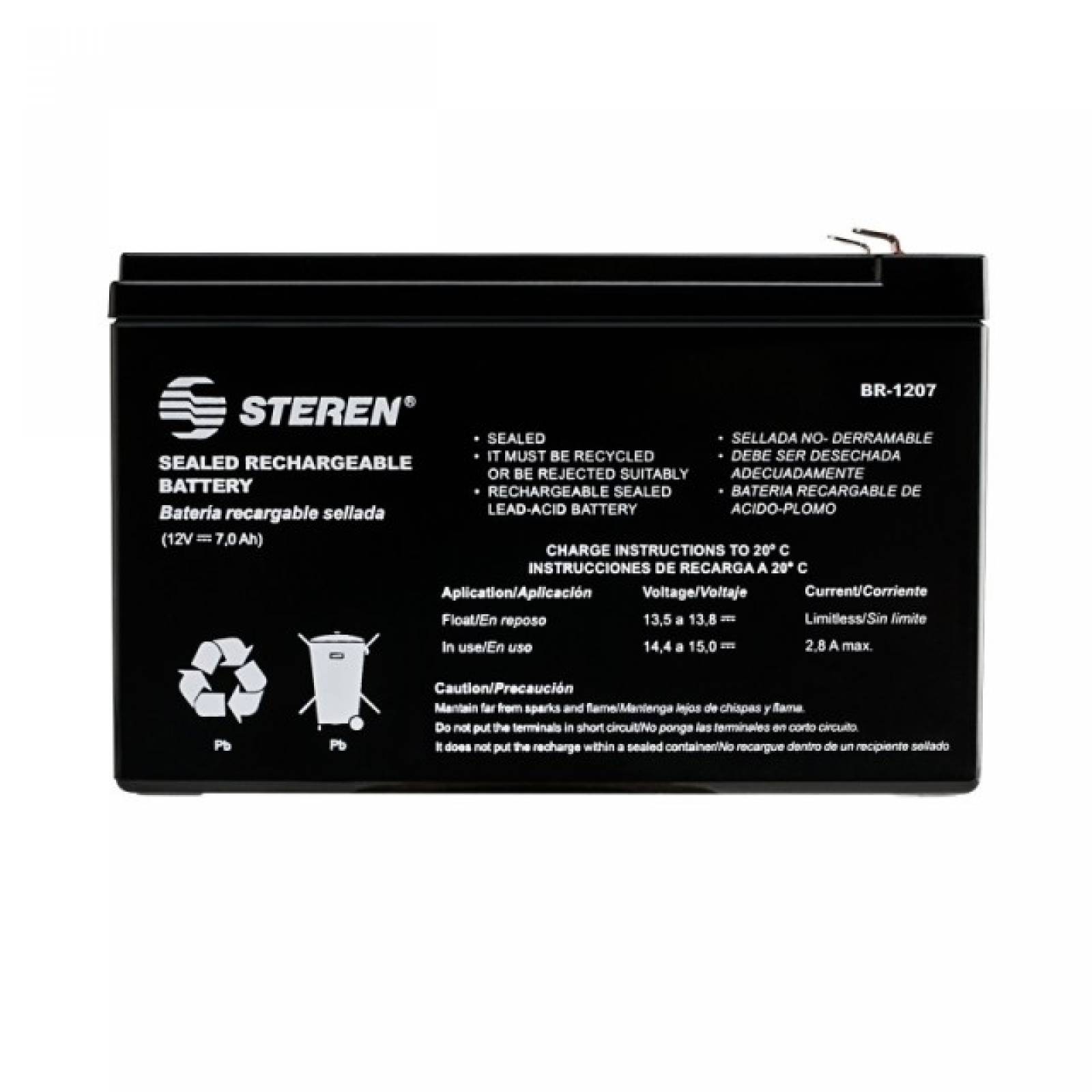 Tiempo de carga baterias steren