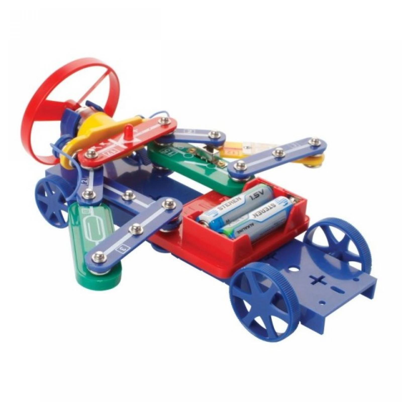 Kit Electronica Armar 50 experimentos Niños Educativo Steren