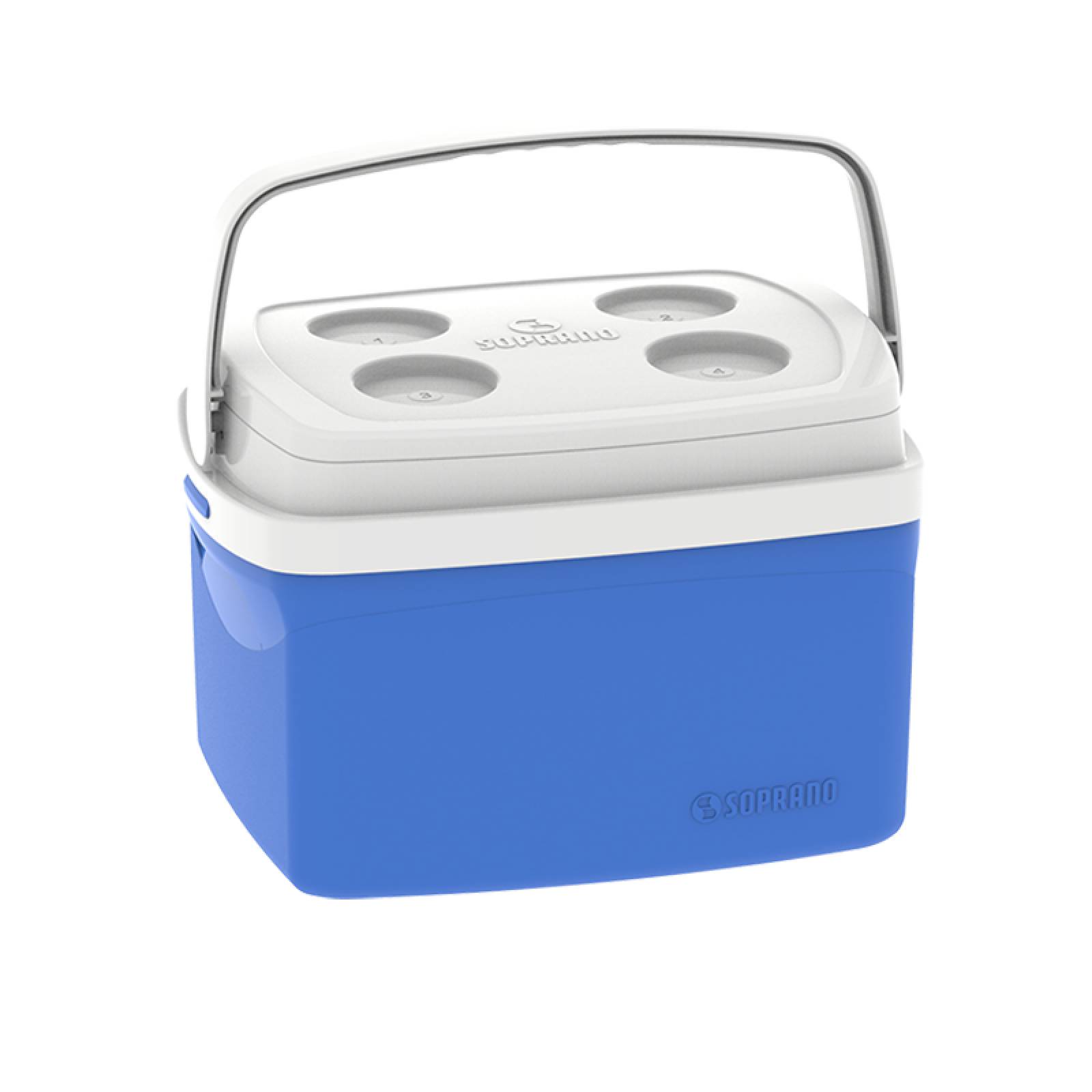 Hielera TROPICAL 12L Caja Azul Termica Hermetica Camping Soprano