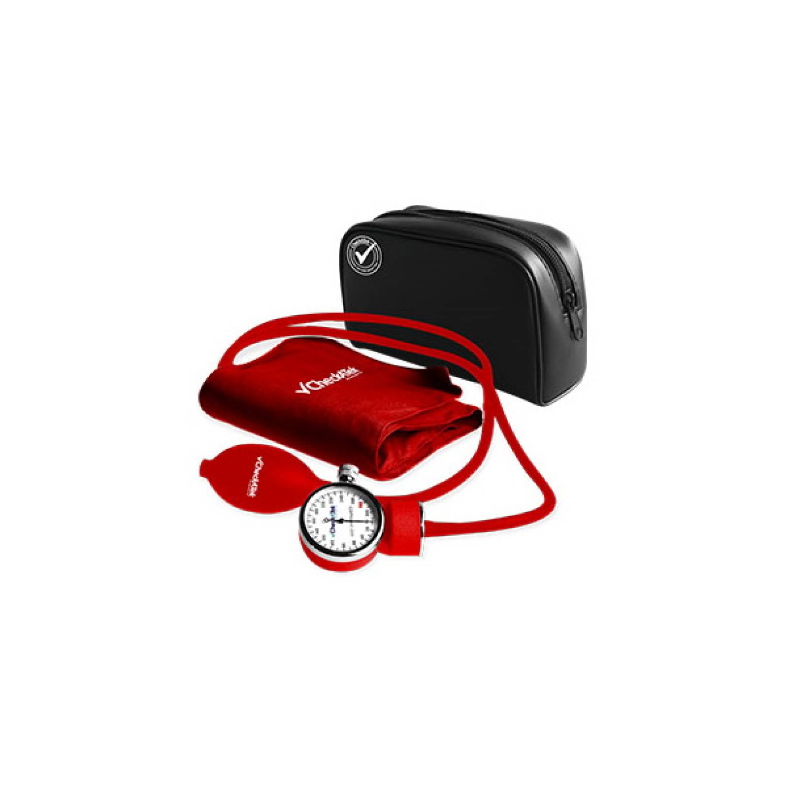 Baumanometro Aneroide Popular Nylon Rojo Lectura Checkatek.