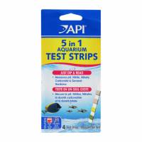 Tiras Medidoras Parametros Agua Dulce Y Salada 5 En 1 (Api)