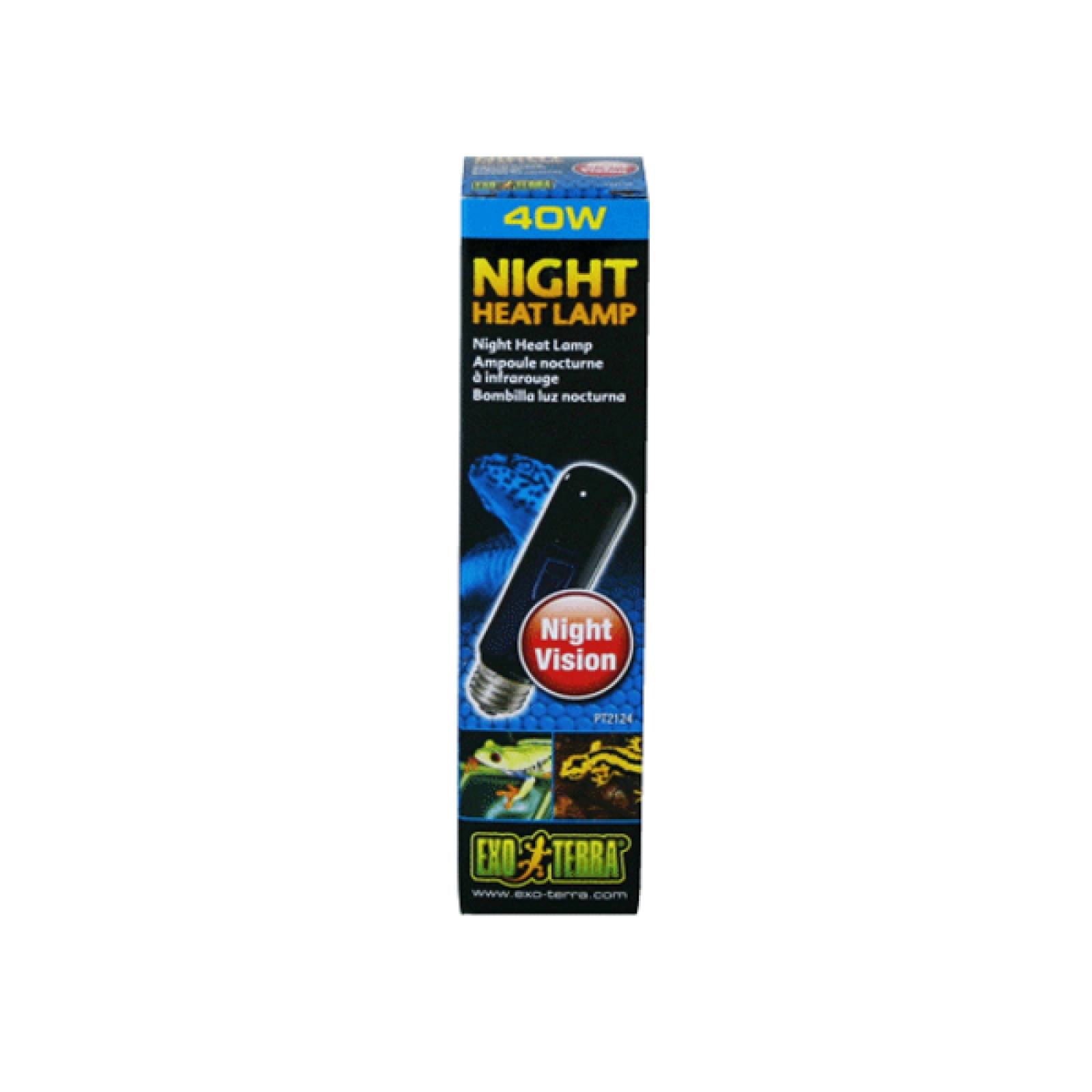 Foco Luz Natural Luna Anfibio Reptil Night Glo 40W Exo Terra