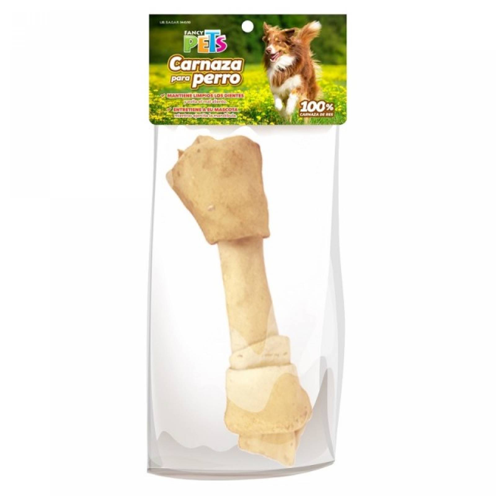 Hueso Carnaza Res Natural Perro Raza Grande Fancy Pets 9-10
