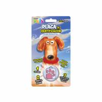 Placa Mascota Personalizable Tipo Huella Cuadrada Fancy Pets