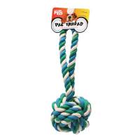 Bola Hilo Con Jaladera Multicolor 23 Cm Perro Fancy Pets