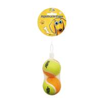 Juguete Bola Tenis Dureza Extrema 6 Cm 2Pz Perros Fancy Pets