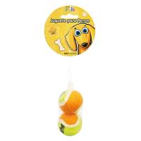 Juguete Bola Tenis Dureza Extrema 5 Cm 2Pz Perros Fancy Pets