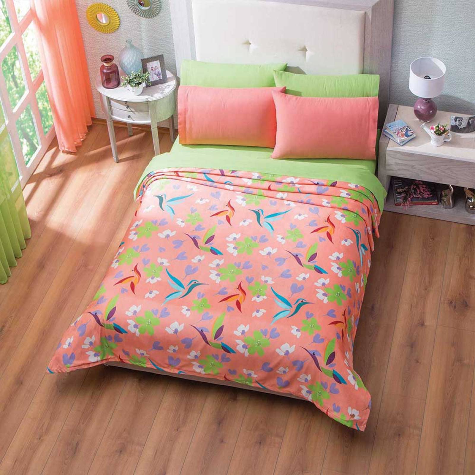 Cobertor Ultrasuave Quinde King Size Poliester Coral Concord