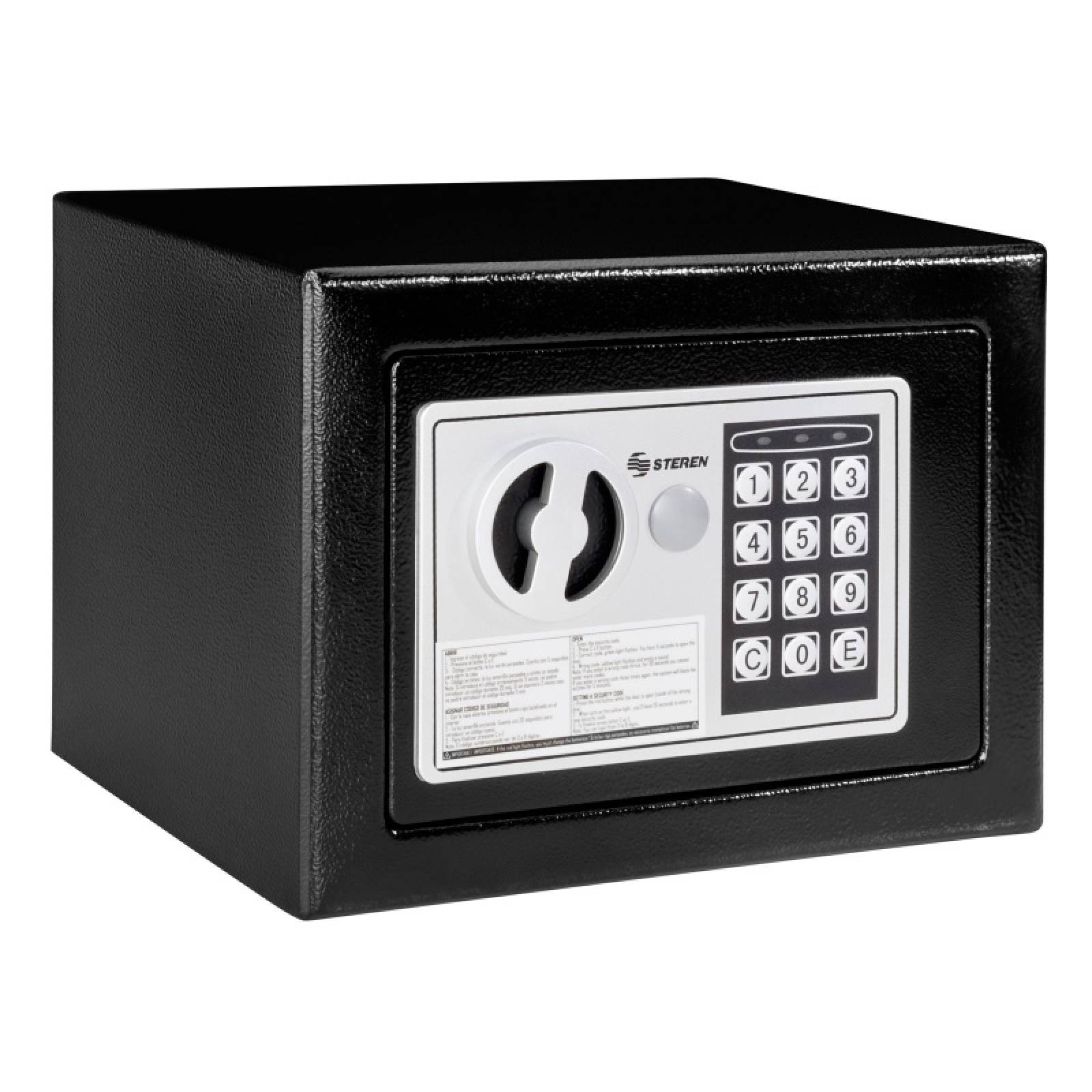 Mini Caja Fuerte Electronica Seguridad Contraseña Steren