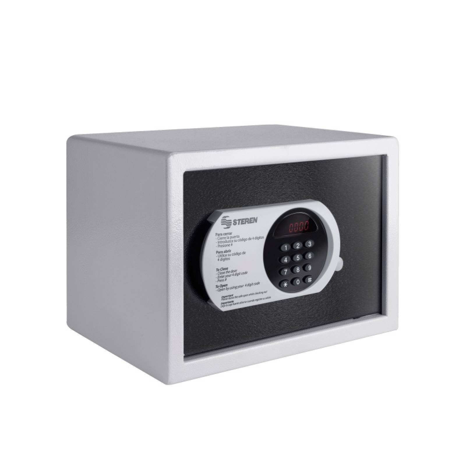 Caja fuerte Electronica Hotelera USB 35x25x25cm Steren