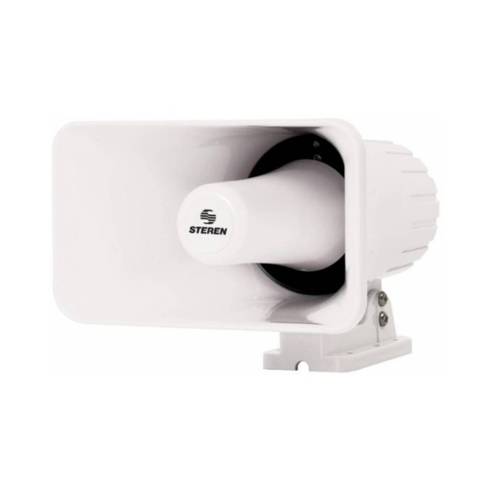 Sirena Rectangular 30W 2 Tonos Plástico Seguridad Steren