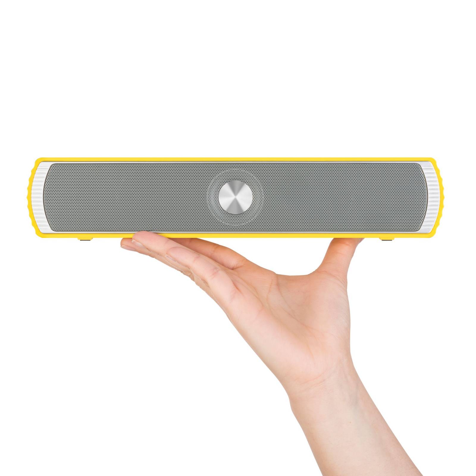 Bocina Bluetooth Barra Sonido Luz Led Usb Steren Boc-858