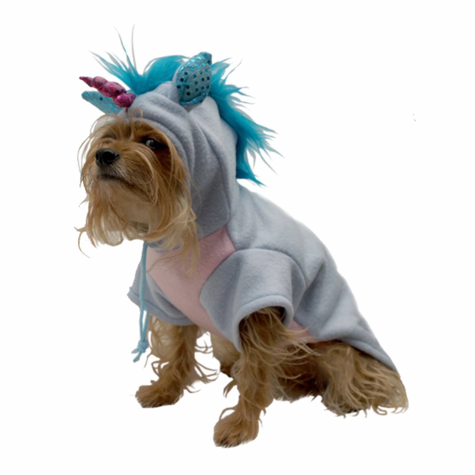 Disfraz Unicornio Azul Perro Halloween Talla 6 Pet Pals