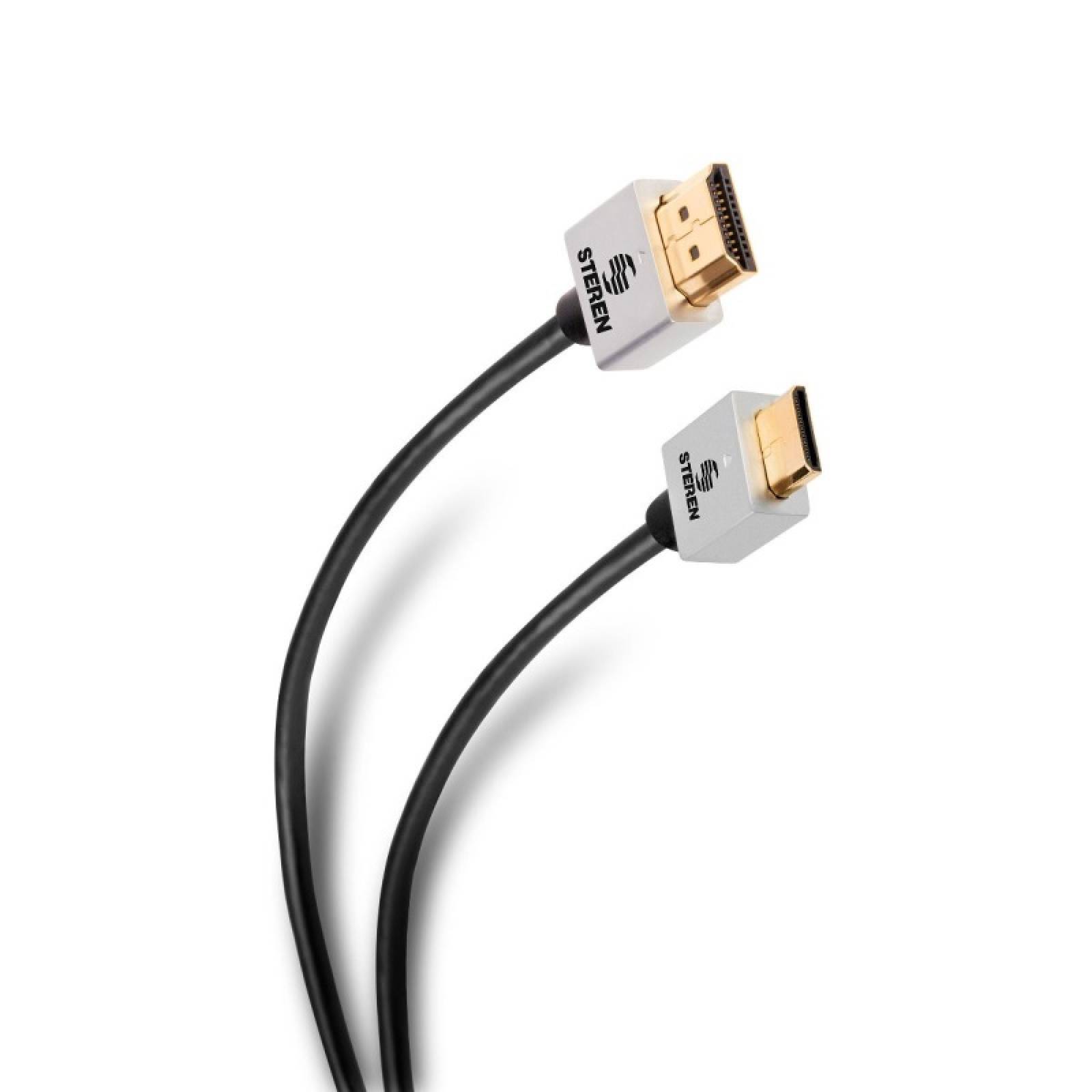 Cable Elite 4k Mini HDMI Ultra Delgado 1.8m Video Steren