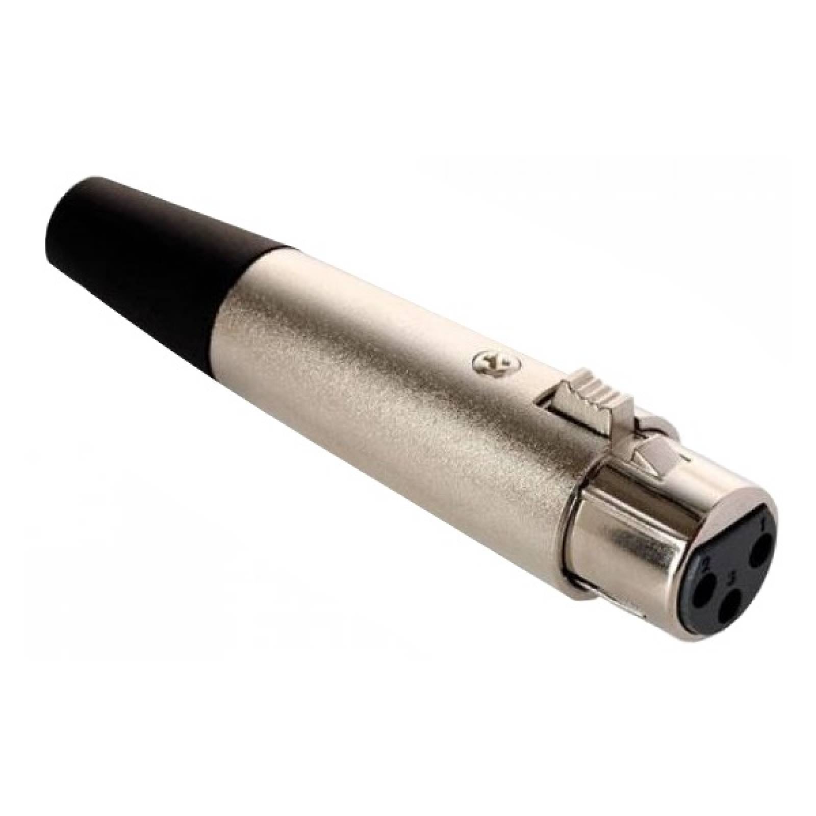 Conector Hembra Jack Tipo Cannon Metálico Cable Steren