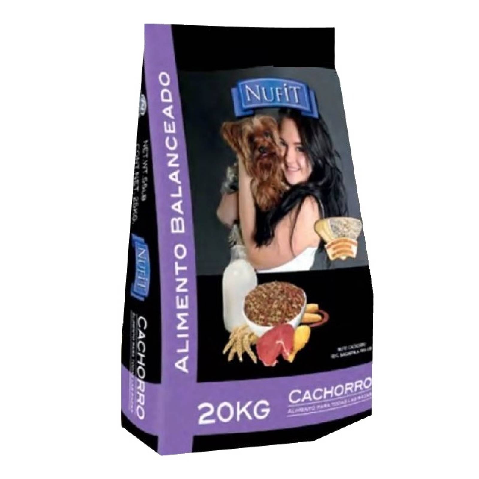 Alimento Croqueta Perro Cachorro Nufit By Nupec 20kg
