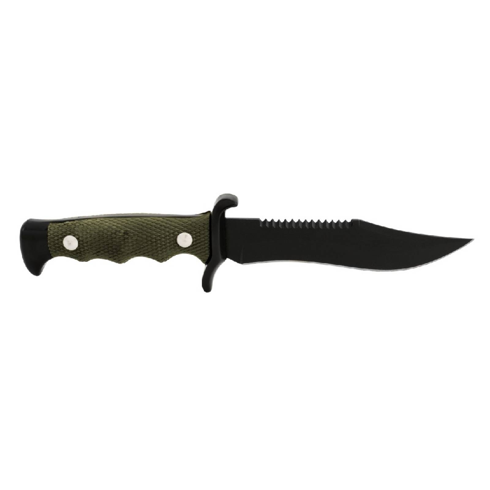 Cuchillo D/Combate Acero Inoxidable C/Funda Wallis