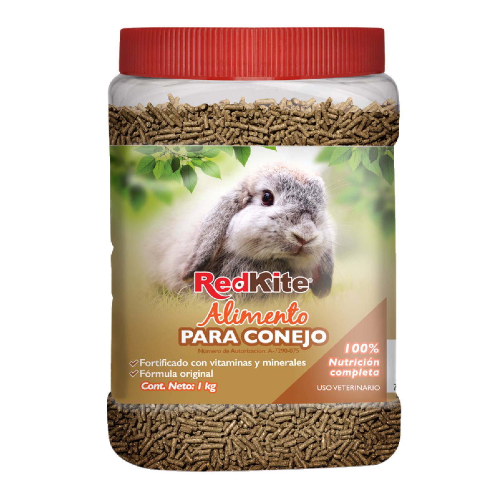 1Kg Alimento Conejo Formula Original Vitaminado Redkite