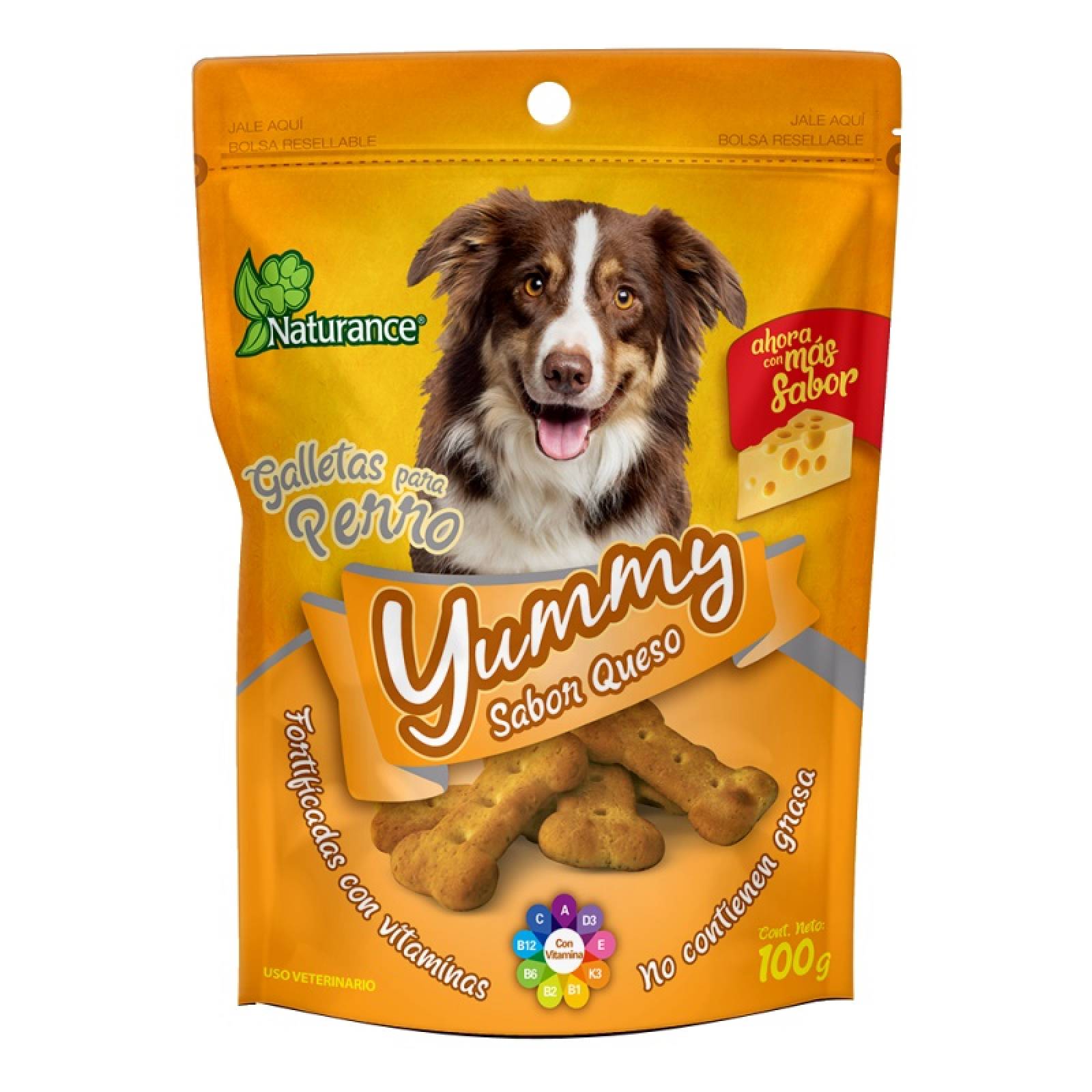 Galletas Premios Perro Galletas Sabor Queso Yummy Naturance