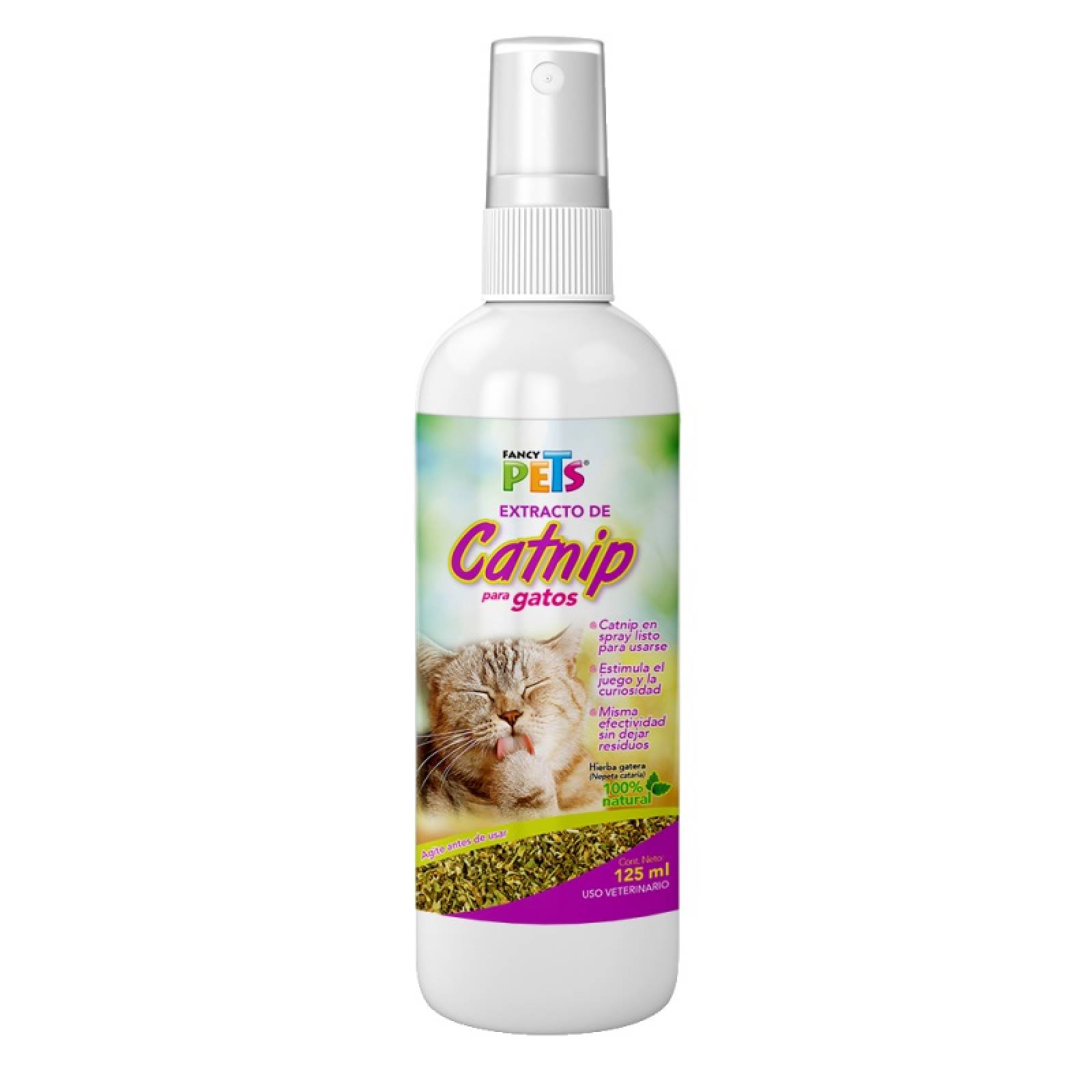 Spray Catnip Gatos Estimulante Juego Curiosidad Fancy Pets