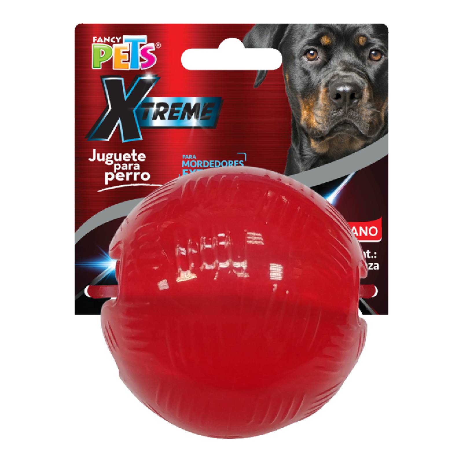 Pelota Xtreme Masticable Premios Juguete Perro Fancy Pets