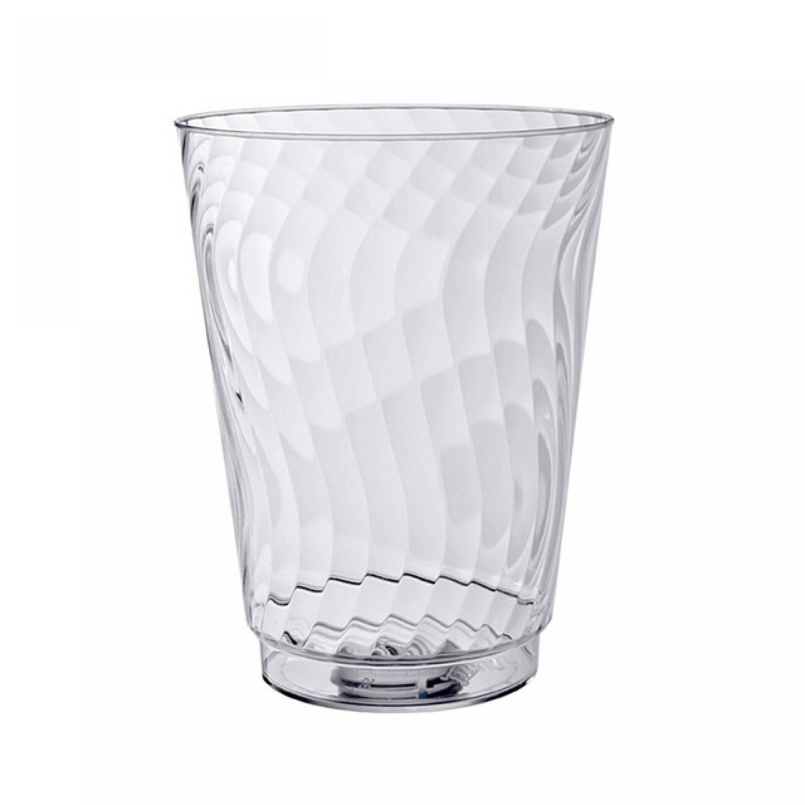 84 Vasos Plastico Tipo Cristal 14oz 414ml desechable Chinet