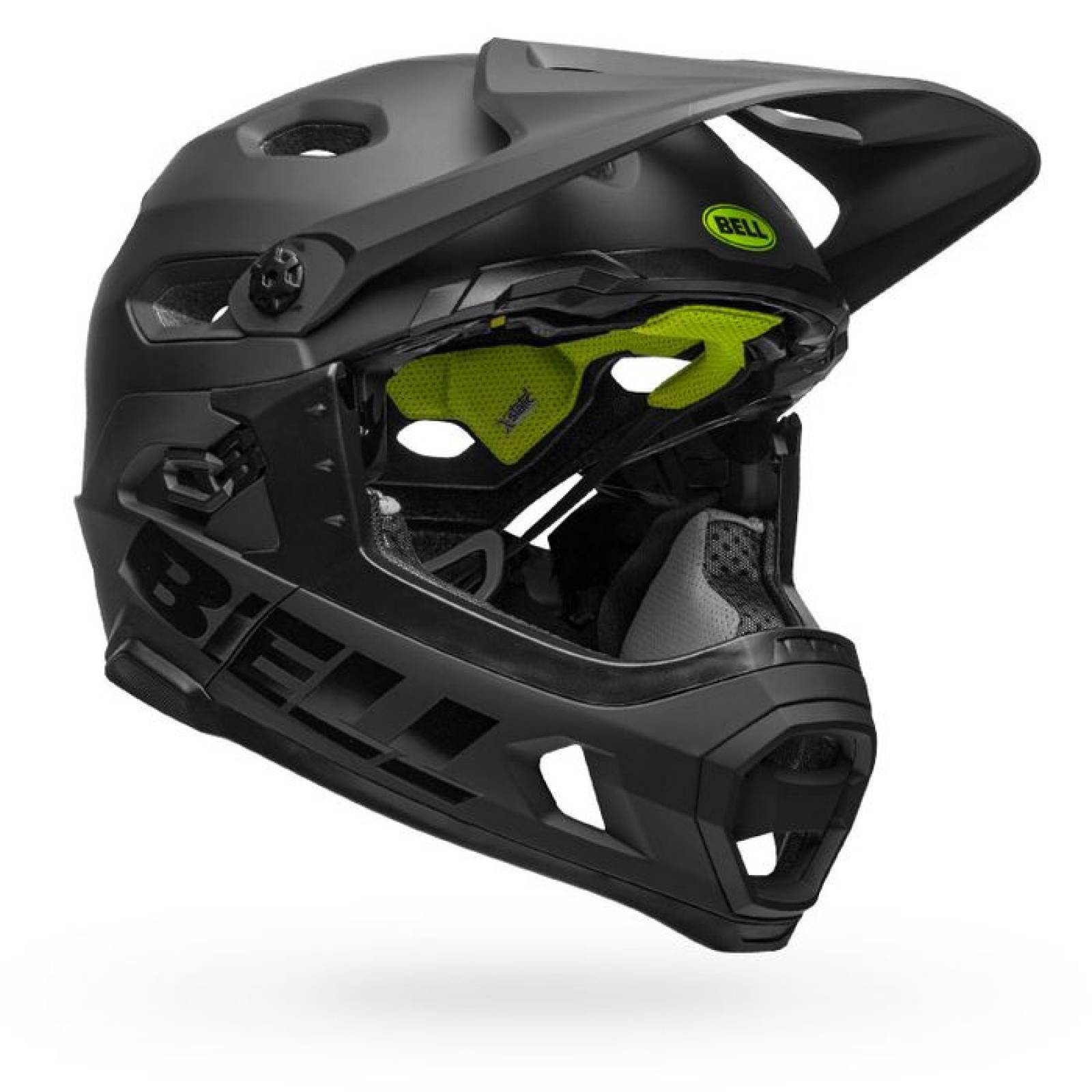 Casco BELL DownHill SUPER DH MIPS Negro Ciclismo Bicicleta Mediano 55-59cm