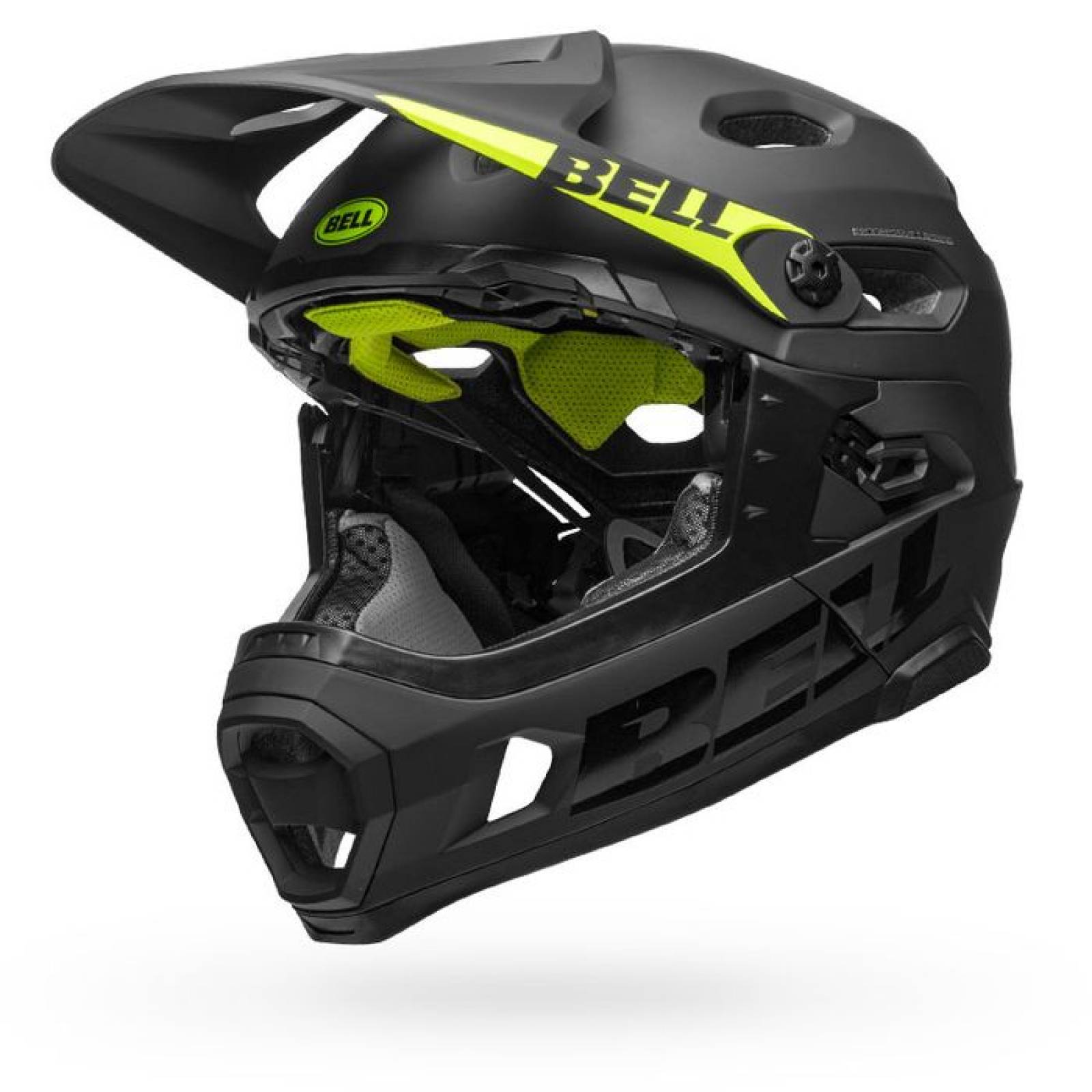 Casco BELL DownHill SUPER DH MIPS Negro Ciclismo Bicicleta Mediano 55-59cm