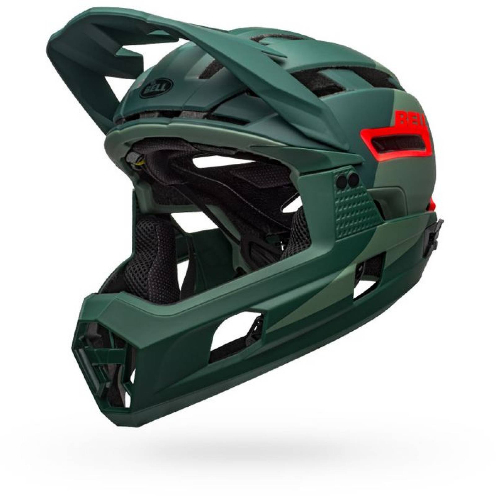 Casco BELL SUPER AIR R MIPS Verde/Infrarojo Ciclismo Grande 58-62cm