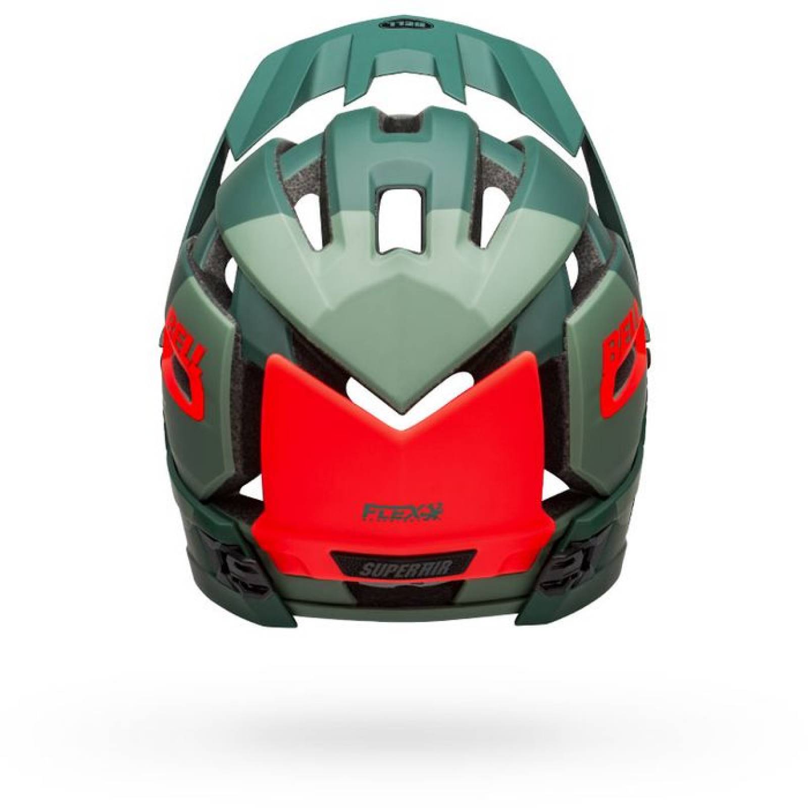Casco BELL SUPER AIR R MIPS Verde/Infrarojo Ciclismo Grande 58-62cm