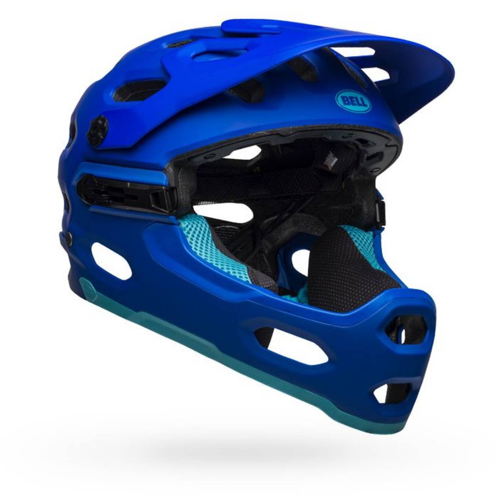 Casco BELL Enduro SUPER 3R MIPS Azul Bicicleta Ciclismo Mediano 55-59cm