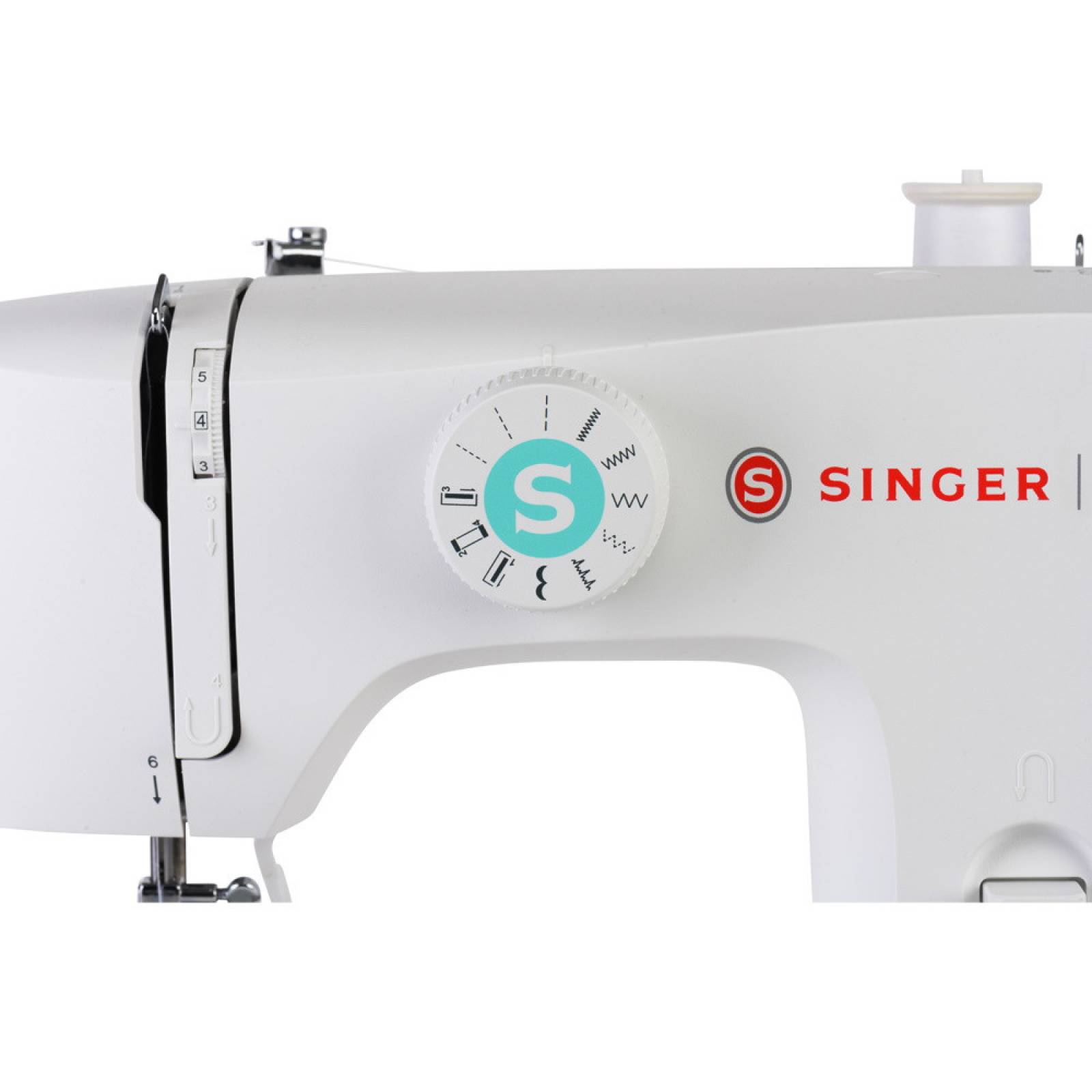 Maquina Coser 6 Puntadas Ojal Cuatro Pasos M1505 Singer.
