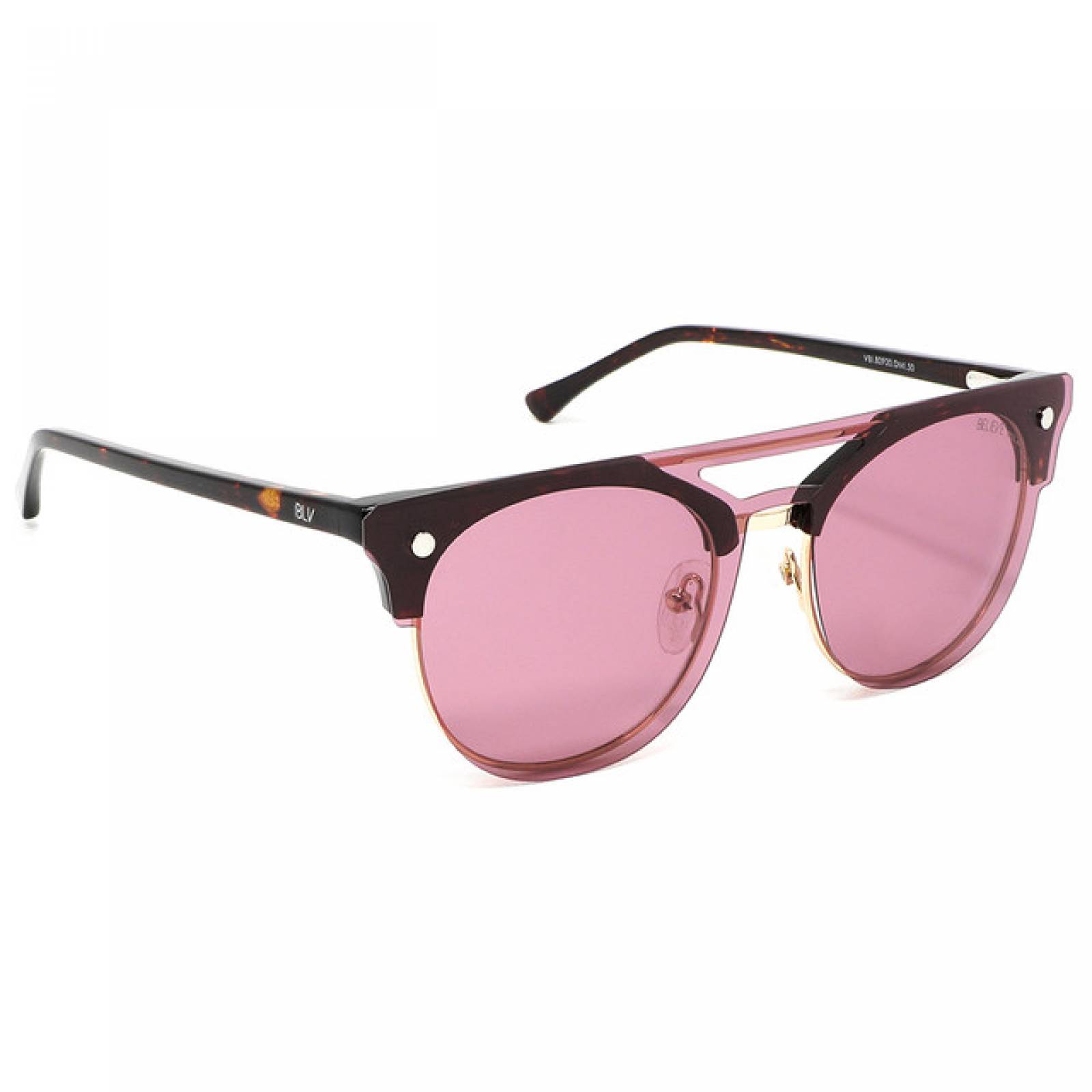 Lentes Oftalmicos BLV Hombre Armazon Cat-eye Acetato Havana
