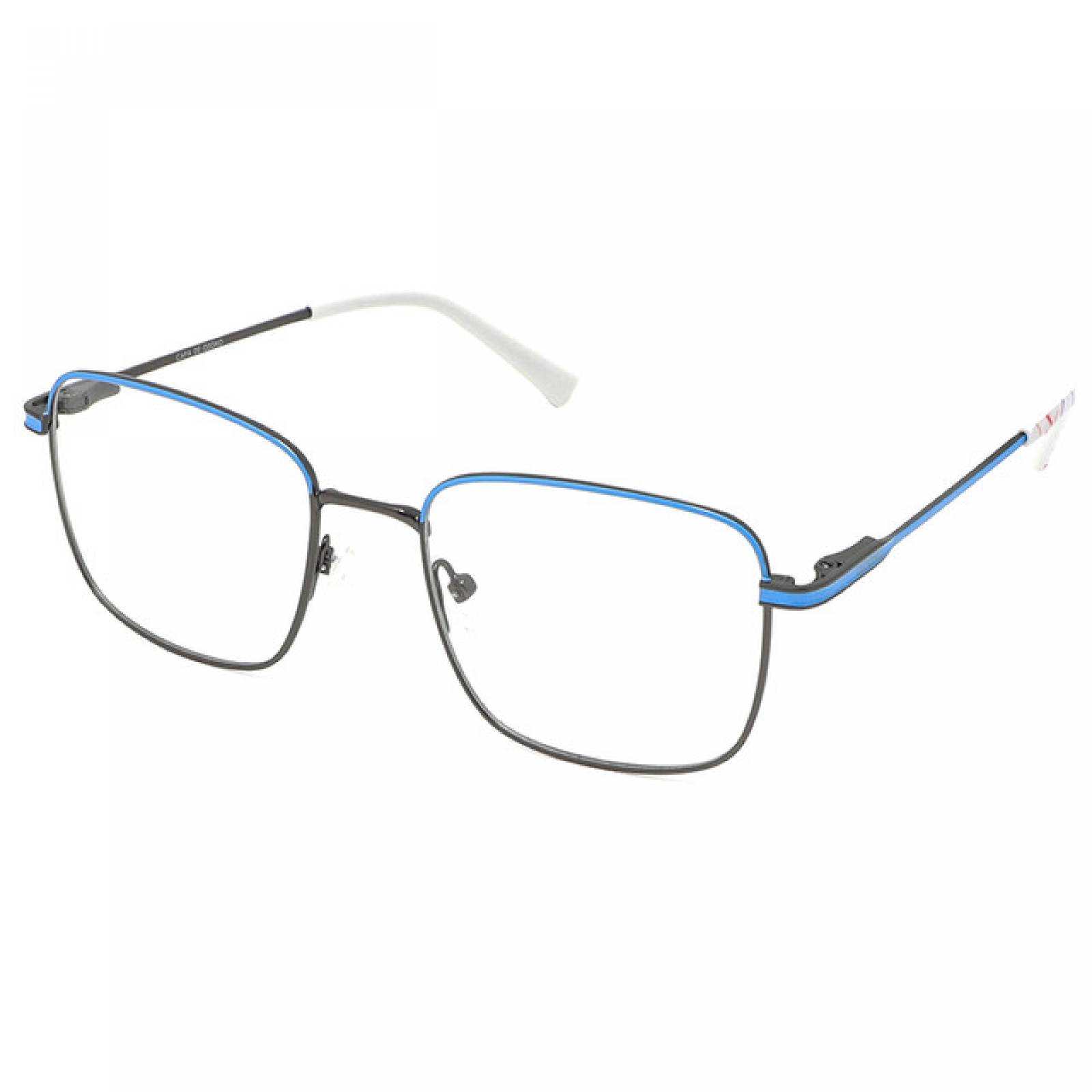 Lentes Oftalmicos Capa De Ozono Hombre Armazon Negro Azul