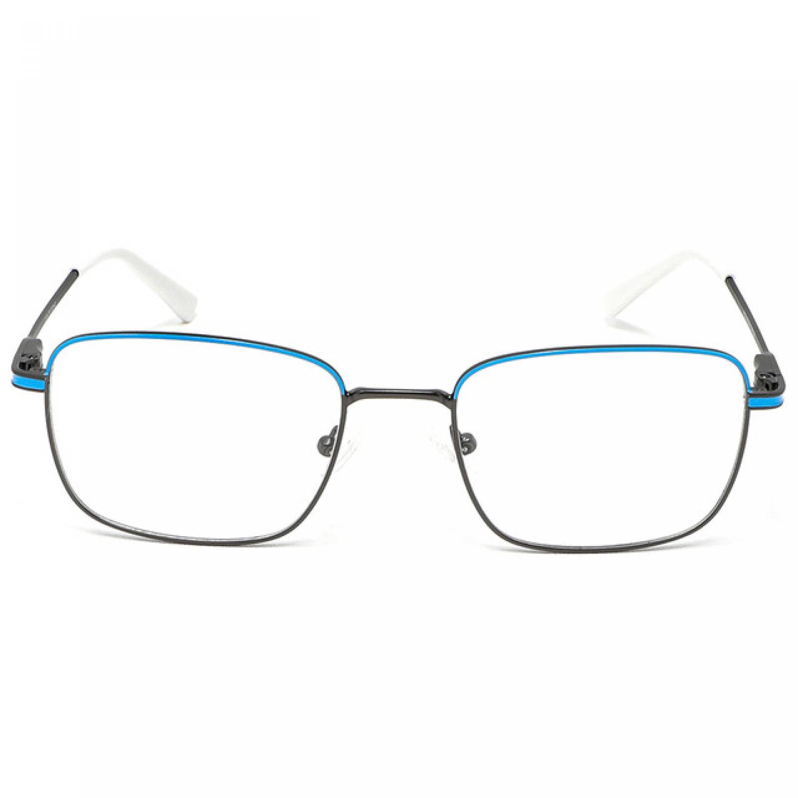 Lentes Oftalmicos Capa De Ozono Hombre Armazon Negro Azul