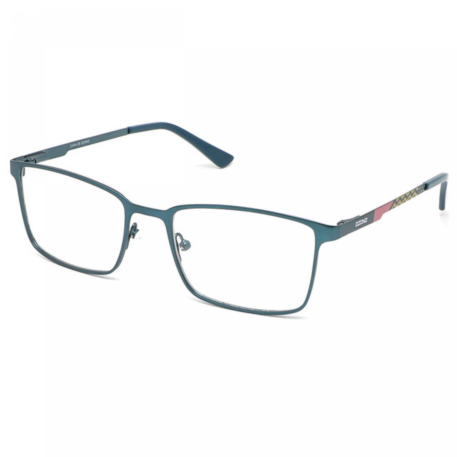 Lentes Oftalmicos Capa De Ozono Hombre Armazon Metal Verde