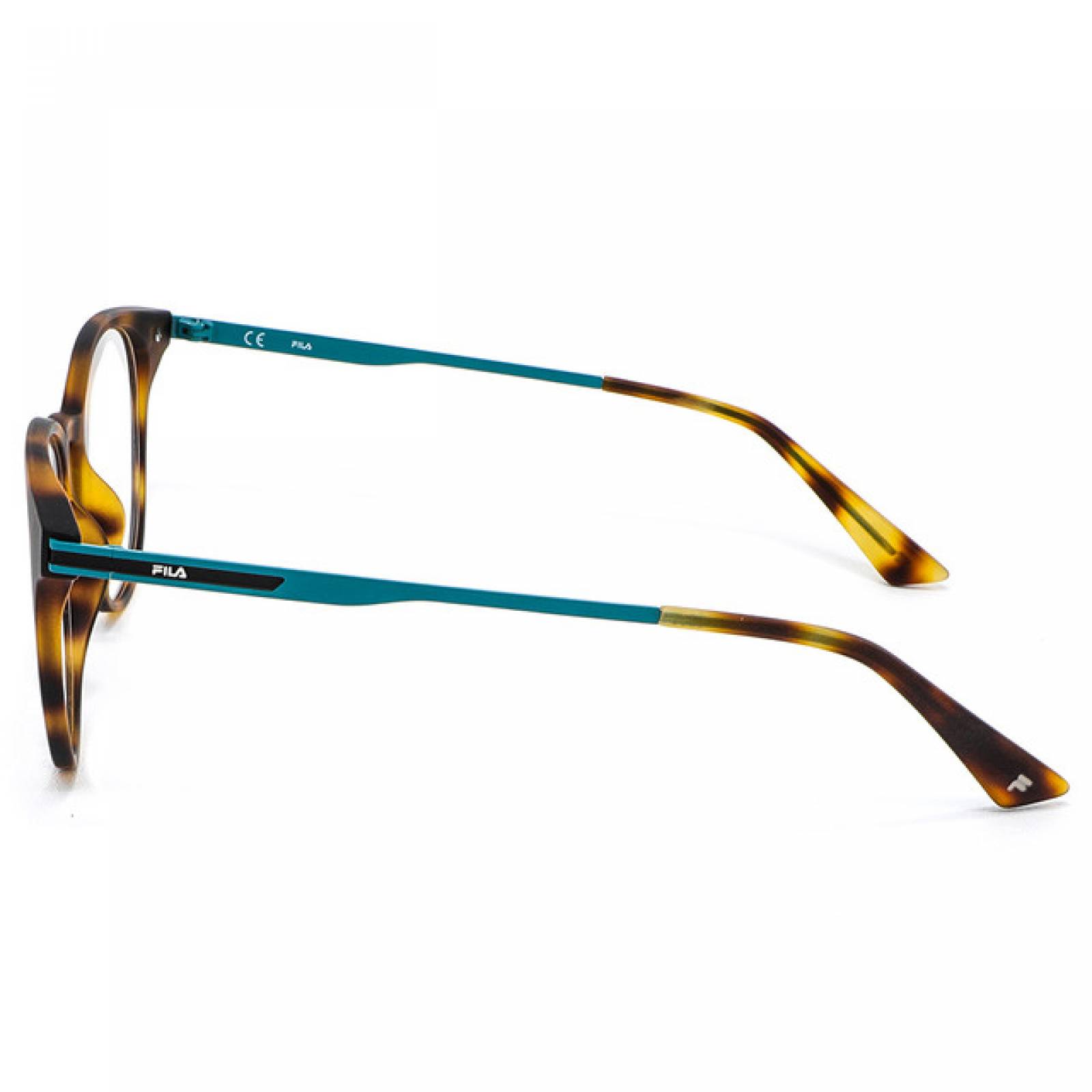 Lentes Oftalmicos Fila Hombre Armazon Redondo TR90 Havana