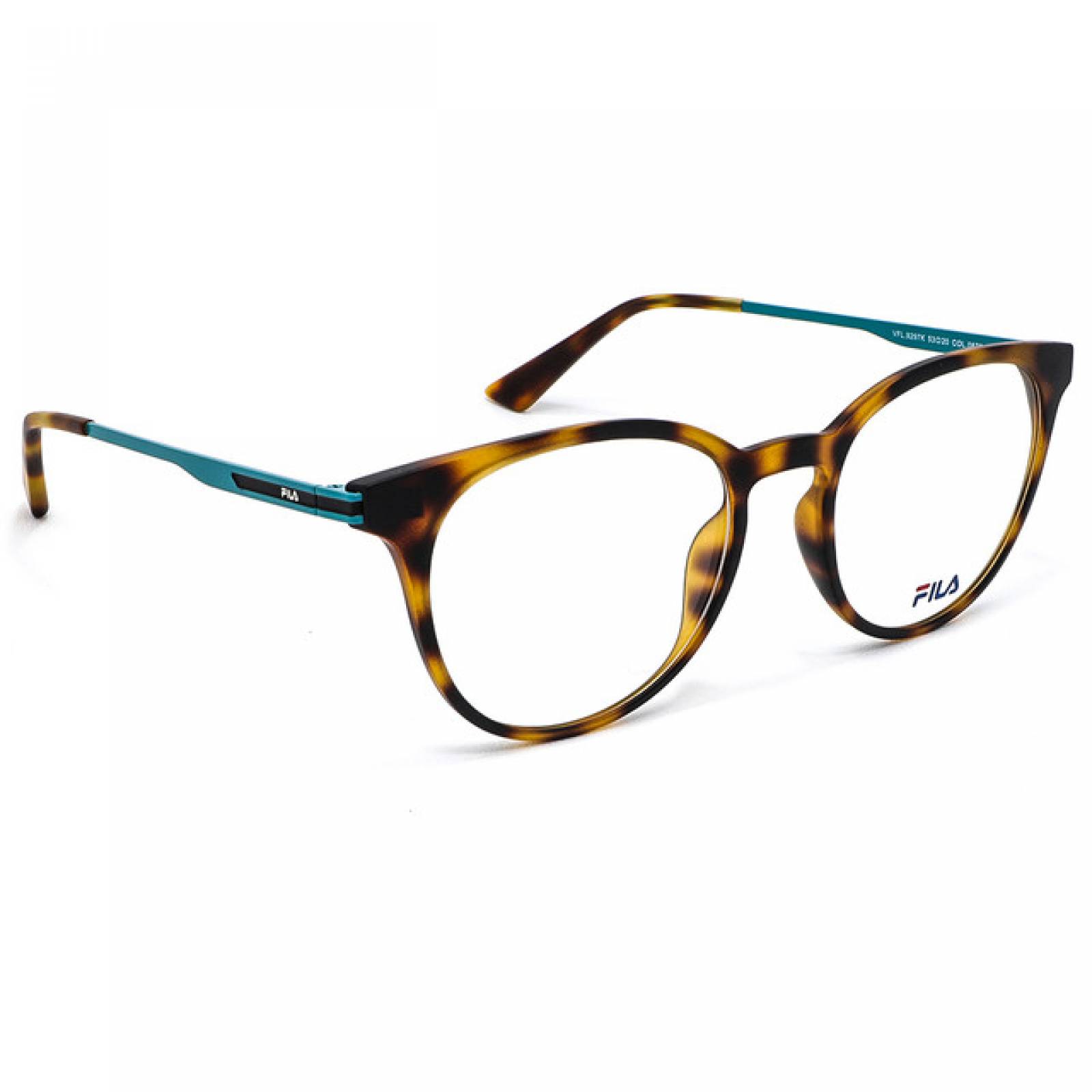 Lentes Oftalmicos Fila Hombre Armazon Redondo TR90 Havana