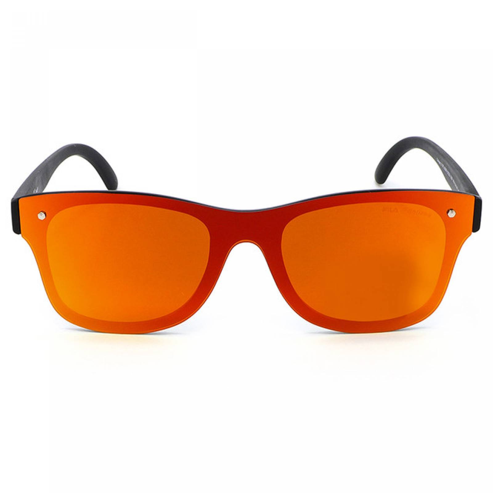 Lentes Sol Fila Hombre Cuadrado TR90 Negro Polarizado Casual