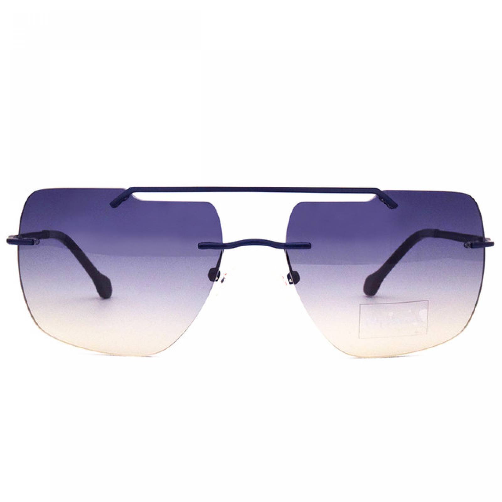 Lentes Sol Nivada Hombre Armazon Metal Azul Marino Juvenil