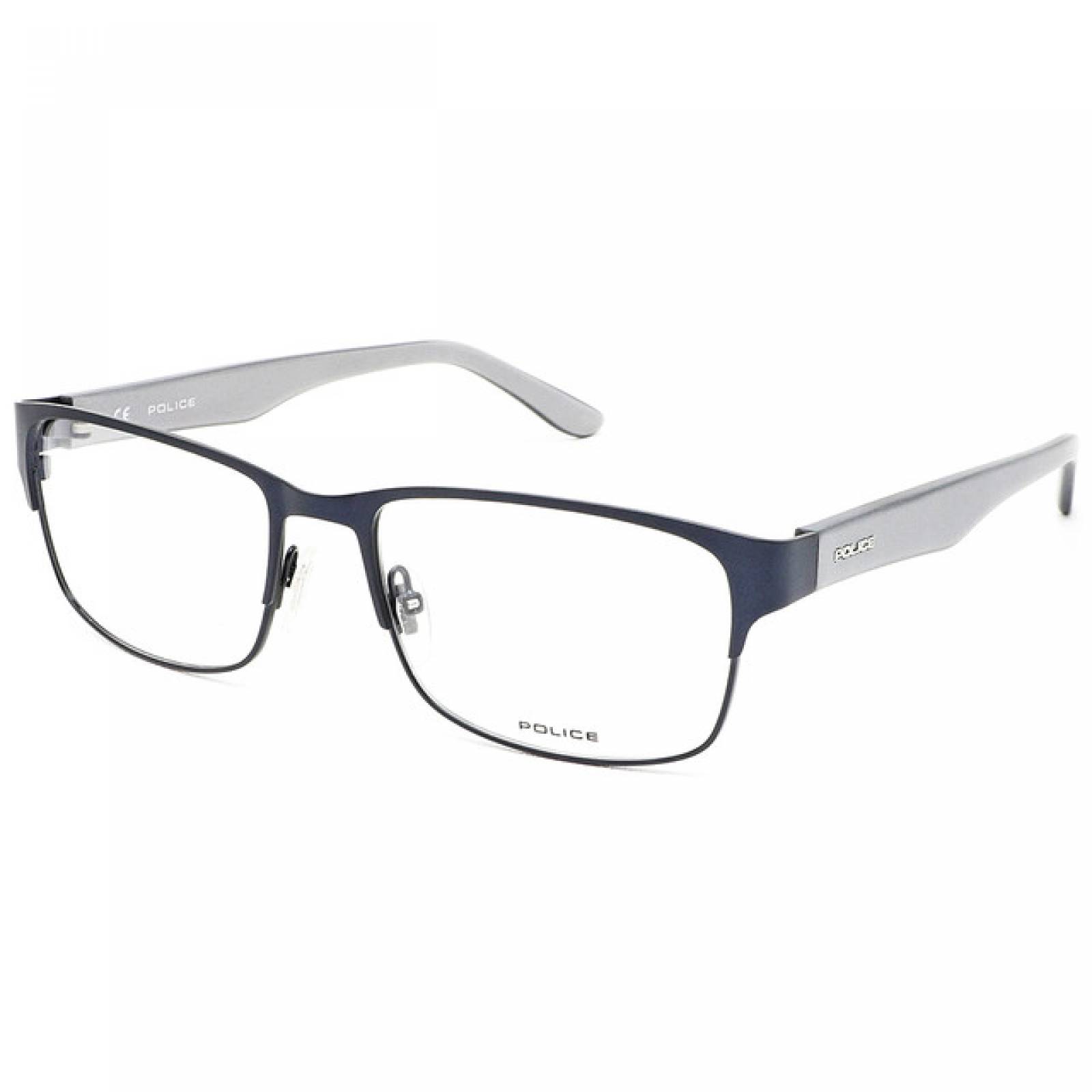 Lentes Oftalmicos Police Hombre Armazon Metal Azul Marino