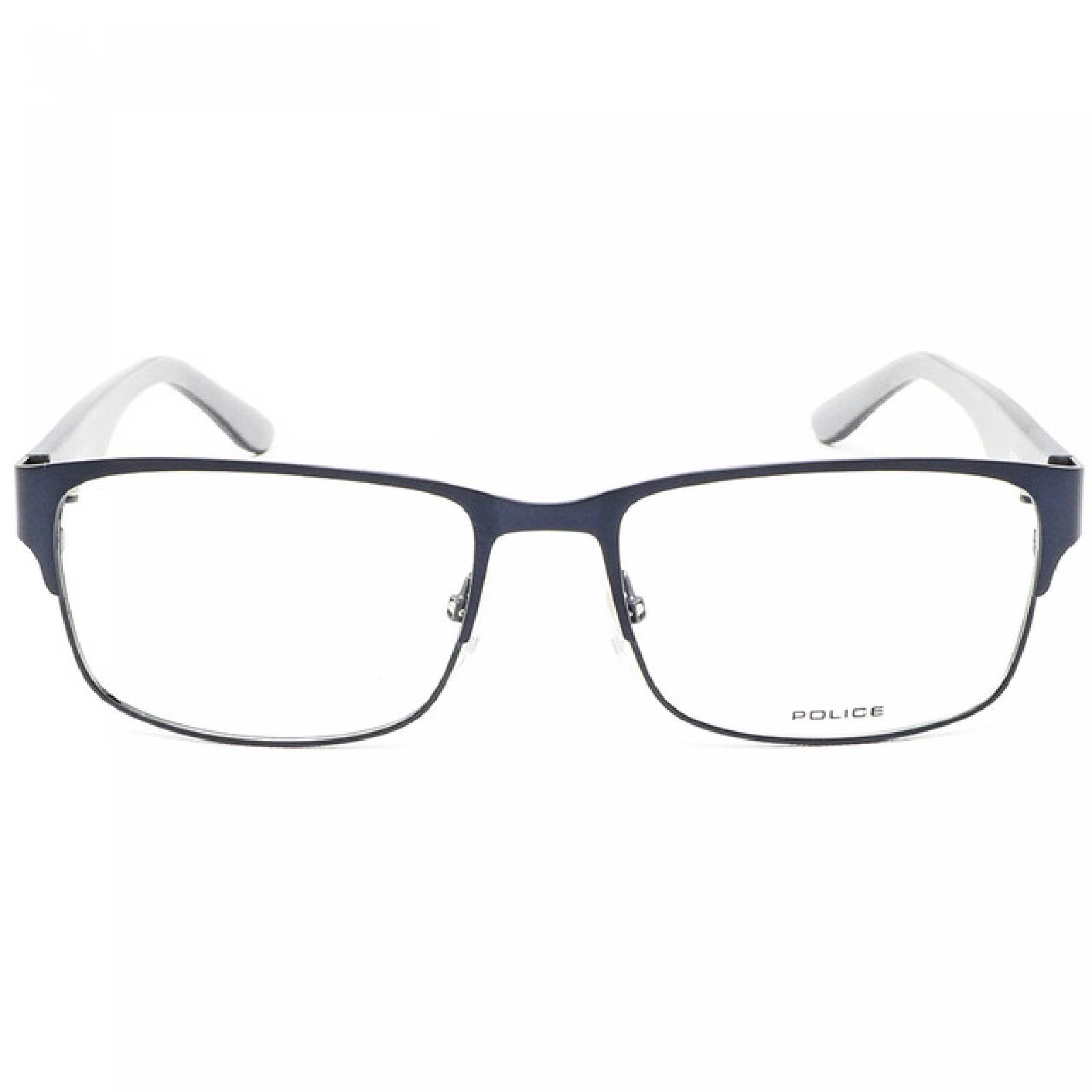 Lentes Oftalmicos Police Hombre Armazon Metal Azul Marino