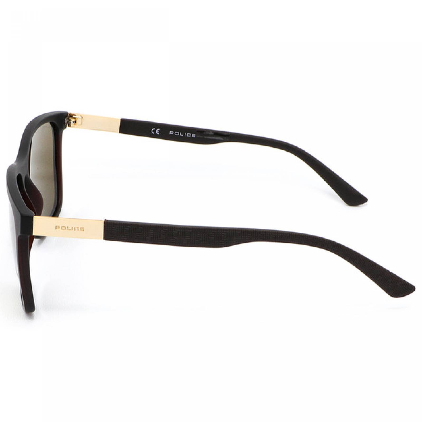 Lentes Sol Police Hombre Armazon Pantos Cafe Polarizados