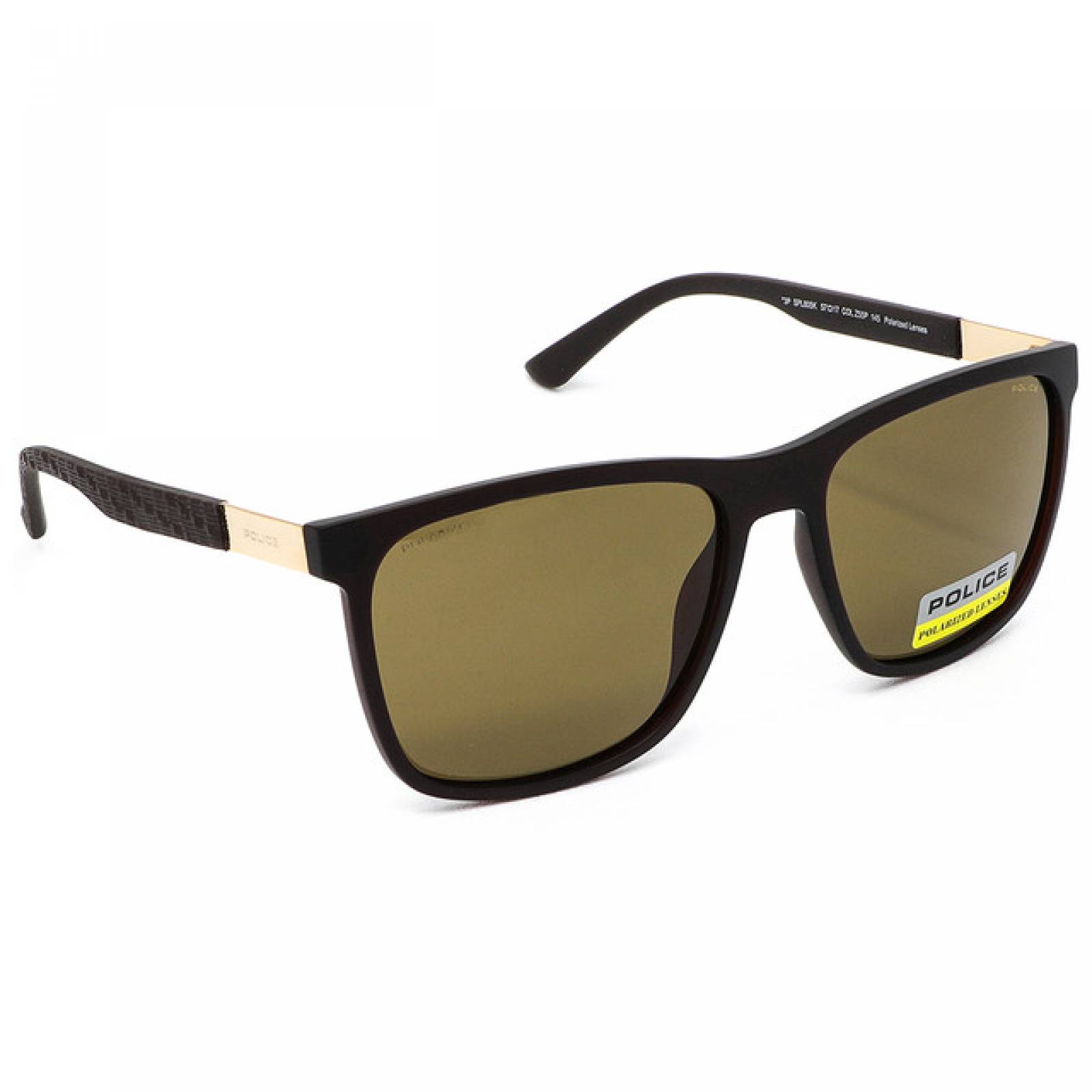 Lentes Sol Police Hombre Armazon Pantos Cafe Polarizados