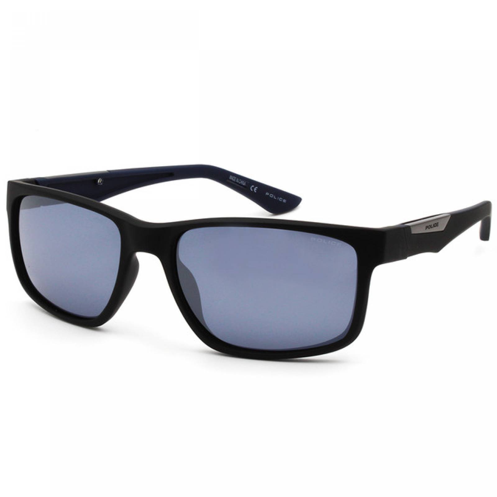 Lentes Sol Police Hombre Armazon Negro Estilo Deportivo